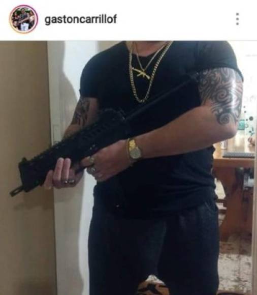 Fuentes judiciales señalaron que durante la investigación se constató que Canteros poseía cuentas en las redes sociales Instagram y Facebook bajo el nombre 'Gastón Carrillo Fuentes'.