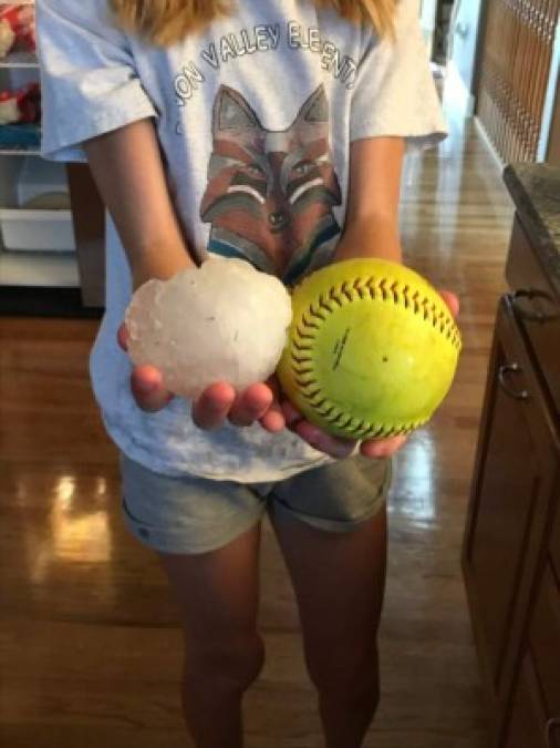 El Departamento de Bomberos de Colorado Springs reportó que unas diez personas fueron hospitalizadas luego de que la tormenta sorprendiera a cientos de turistas en el Zoológico Cheyenne Mountain. Usuarios en redes sociales compartieron imágenes de las gigantescas bolas de granizo.