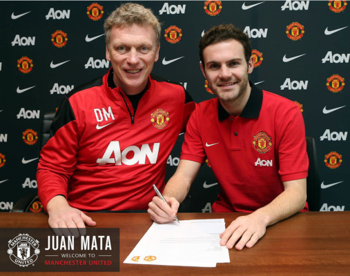 Juan Mata: 'Manchester United es el lugar perfecto para mí'