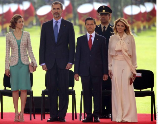 Reyes de España de visita por tierras mexicanas