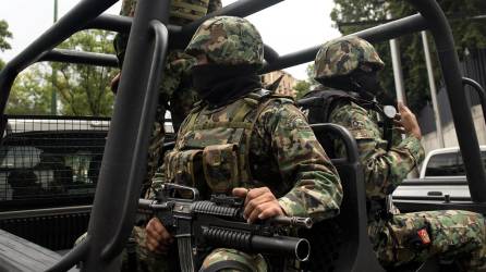Los militares han sido desplegados en las zonas con mayor índice de violencia en México.