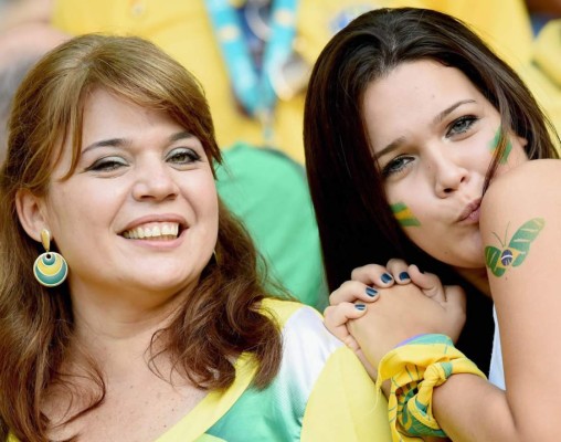 Un duelo de bellezas entre Brasil y Colombia