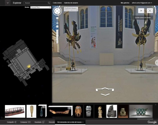 El Museo Británico pone sus tesoros en línea con Google