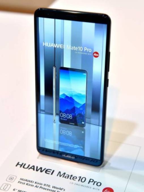 El fabricante chino Huawei presentó el Mate 10 Pro, para muchos, el mejor teléfono inteligente presentado en los últimos 12 meses.
