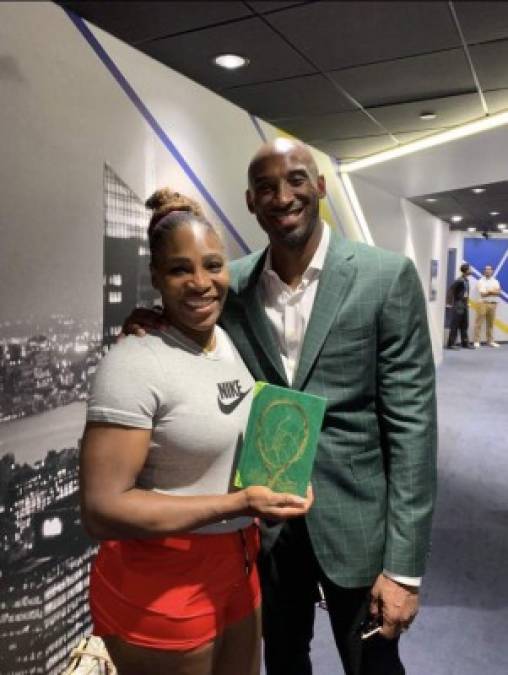 Kobe Bryant era un deportista respetado a nivel mundial. Serena Williams fue una de sus amigas.