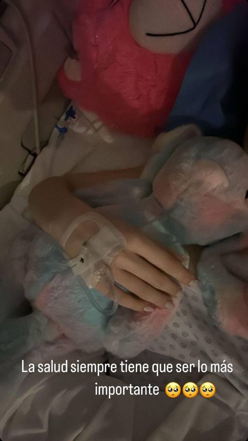 Belinda es hospitalizada de emergencia