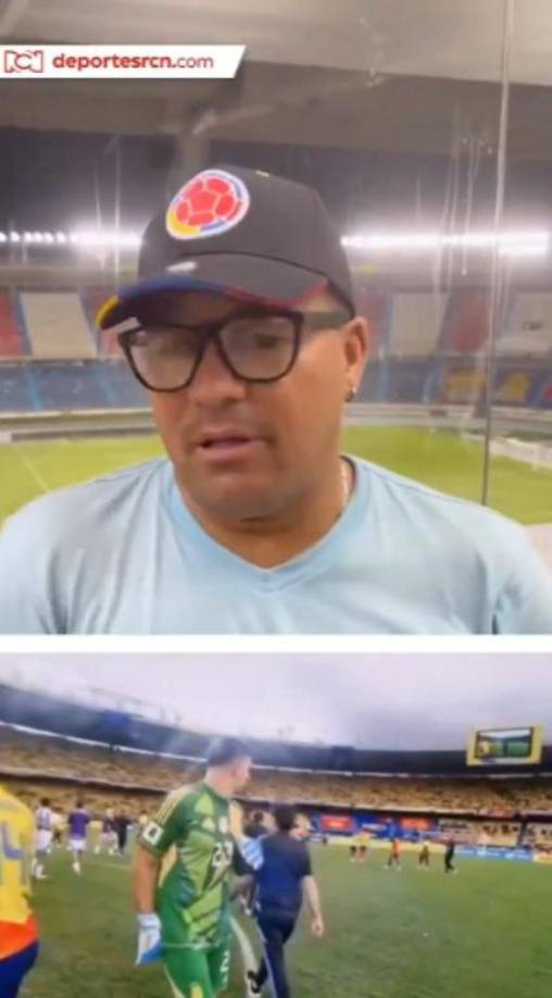 El camarógrafo confesó que se llenó de ira tras la agresión y que en el momento, quiso responder, pero evitó la reacción para no agrandar el problema: “Veo al Dibu saludándose con dos arqueros suplentes y me acerco a él; y de la nada me tira un manotazo”.