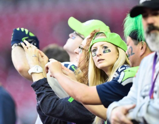 Fotos del ambiente del Super Bowl