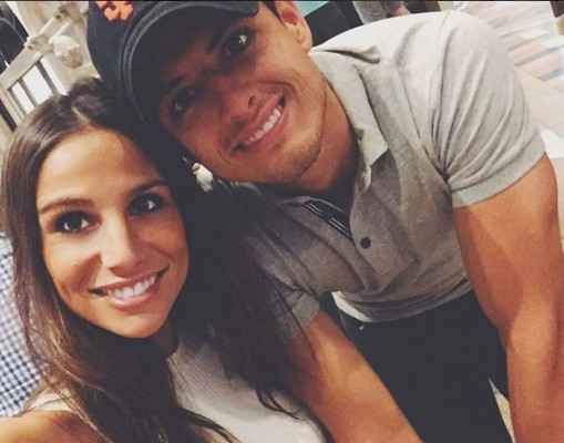 'Chicharito' termina romance con la española Lucía Villalón