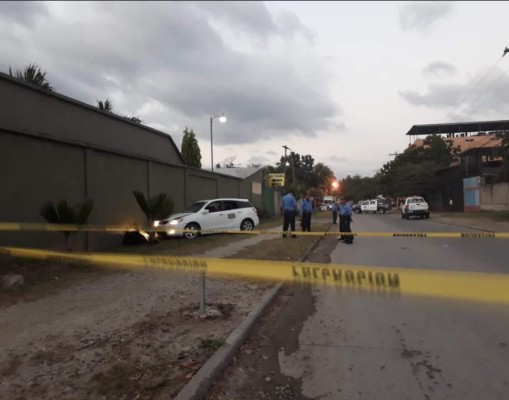 Matan a taxista en la colonia San Fernando de San Pedro Sula