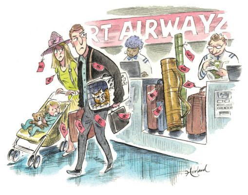 Cuando aerolíneas y hoteles se exceden con sus recargos