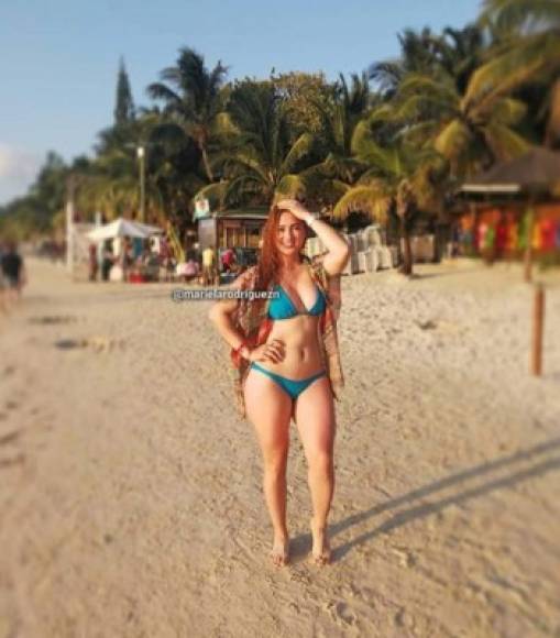 La imagen de Mariela con un bikini color turquesa robó suspiros entre sus fans que dejaron cientos de comentarios llenos de halagos.