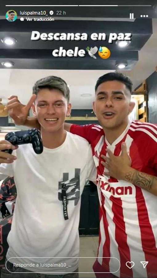 Luis Palma dedicó un mensaje por la muerte de su amigo Josué Rivera.