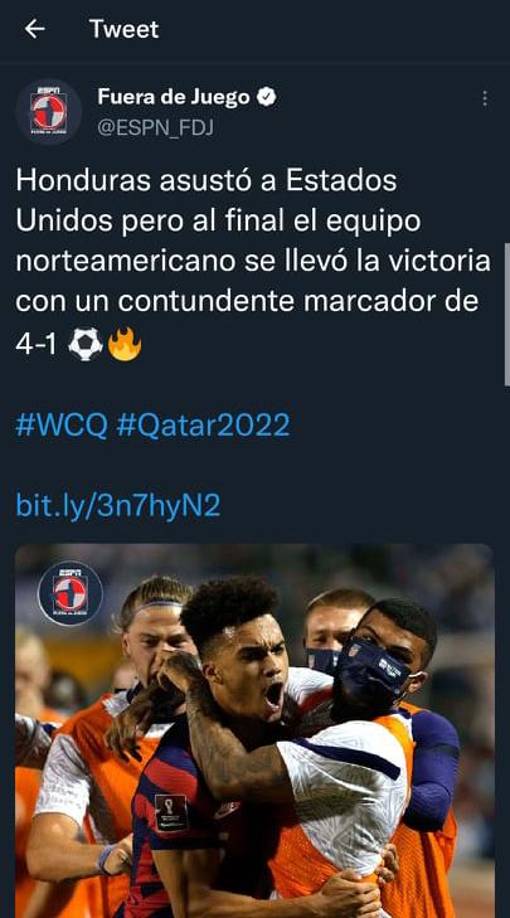 El programa Fuera de Juego.