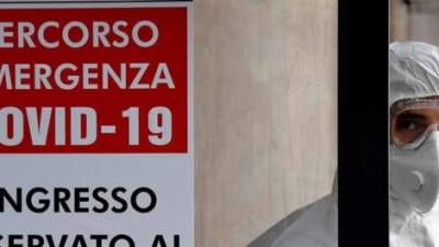 El numero de contagiados desde que se detectó el virus en Italia el 21 de febrero es de 115,242, lo que supone un aumento de 4,668 en el último día, un 4.2 % más que ayer.