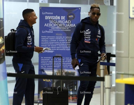 Selección de Honduras viajó motivada a Chile