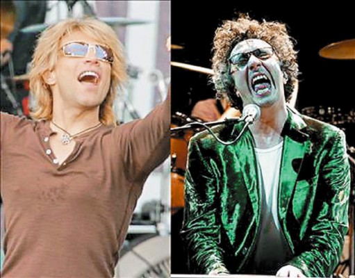 Páez y Jovi en concierto