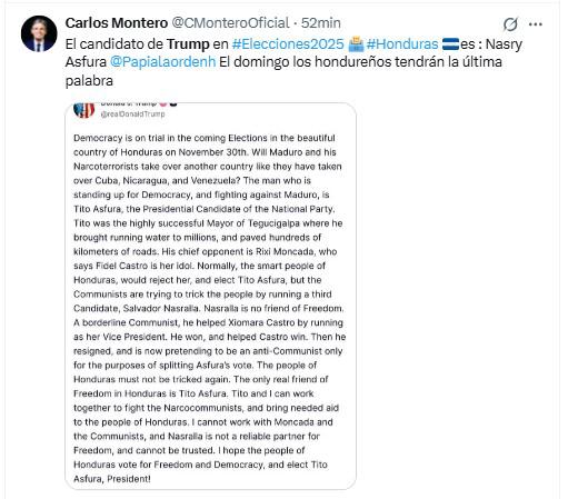 La reacción del mundo al mensaje de Trump en Truth Social