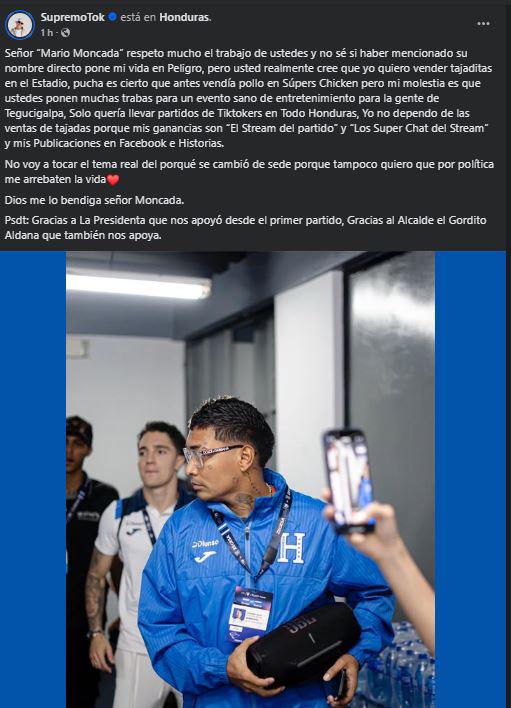 Supremo vuelve a reaccionar y deja nuevo mensaje tras polémica por cambio de sede