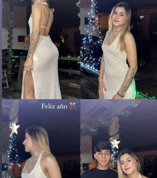 Emily Obando también comparte fotos con su hermano y actual jugador del Olancho FC, Yostin Obando Ramos.