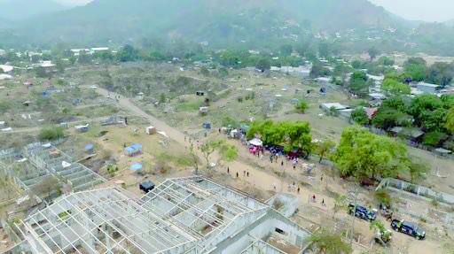 Para un macrodistrito de salud es el terreno invadido
