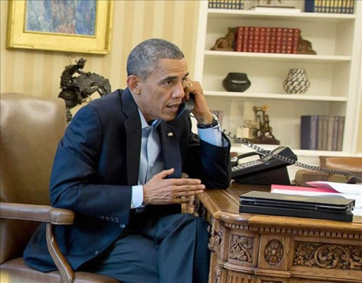 Obama y Cameron abordan el brote de ébola y las crisis de Irak, Ucrania y Gaza