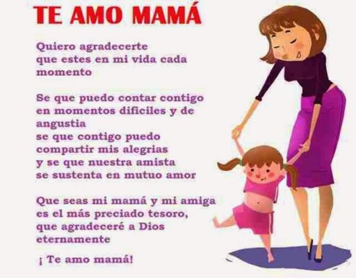 Bellas frases y poemas para Mamá
