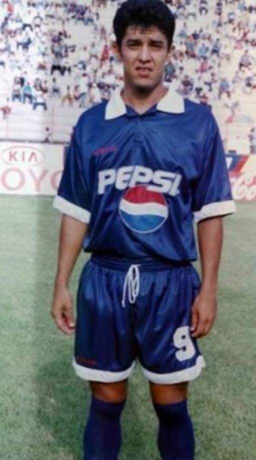 Marlon Hernández: El exdelantero del Motagua es otro de los que incluyó Diego Vázquez en el 11 histórico de los azules.