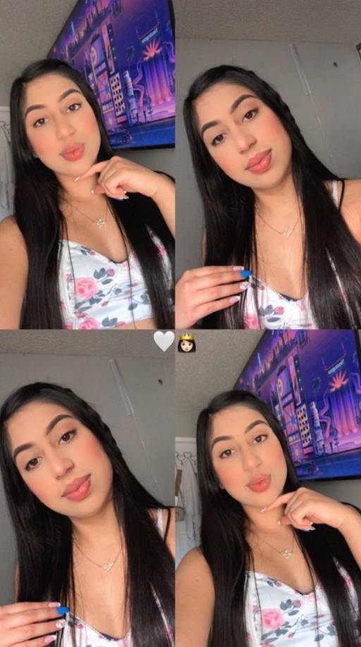 Fotografías en vida de la joven venezolana Merly Herrera, de 22 años.