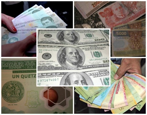 Así arranca la semana la cotización del dólar en Centroamérica