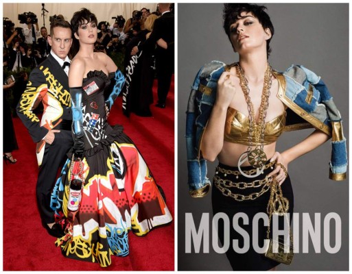 Katy Perry es la imagen de la campaña de otoño de Moschino