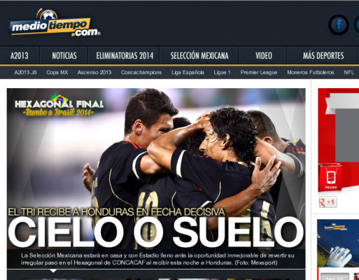 Diarios mexicanos apuestan por victoria local ante Honduras