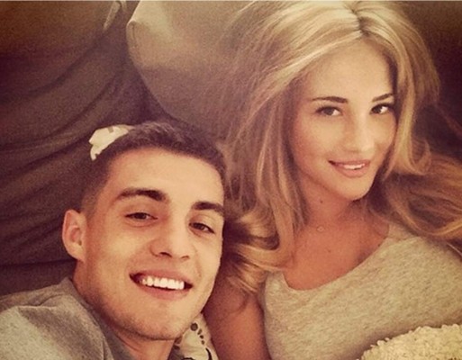 La novia de Kovacic deslumbra en Madrid