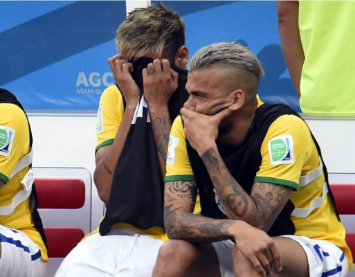 El sufrimiento de Neymar por la nueva humillación a Brasil