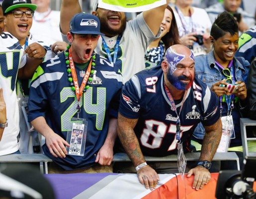 Fotos del ambiente del Super Bowl