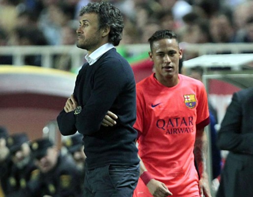 Luis Enrique: '¿El gesto de Neymar? Es una tontería'