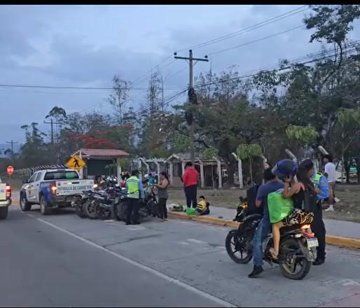 Siguatepeque le declara la guerra a las motos ruidosas; decomisaron más de 50