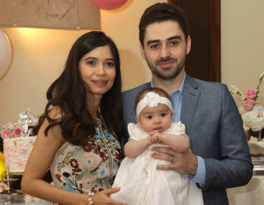 Bautizo de Elisa María Batista Peña