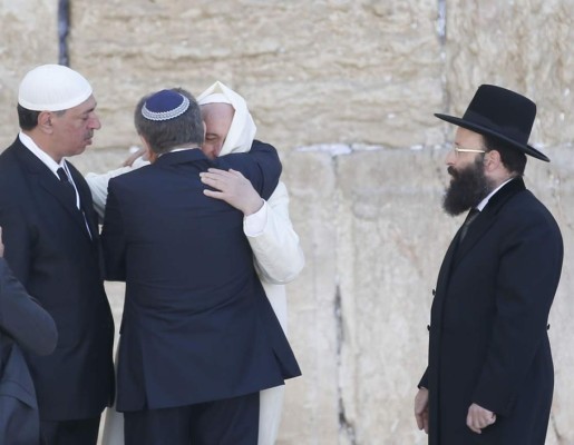 El papa Francisco y el abrazo de las tres religiones en Isarel