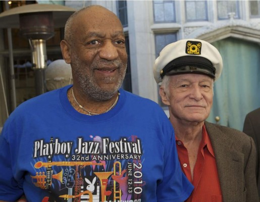Hugh Hefner defiende a Bill Cosby  