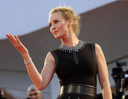 Uma Thurman cambia su look radicalmete