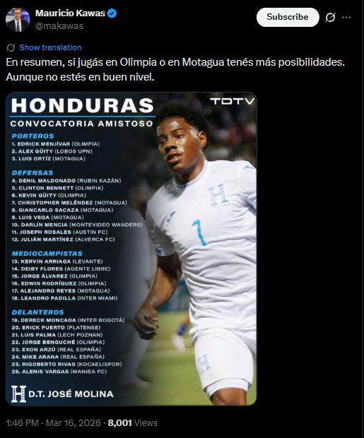 Esto dicen tras primera convocatoria de Molina y Otero deja polémica reacción