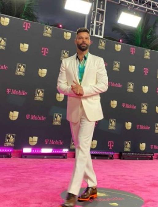 El galán Ricky Martin.