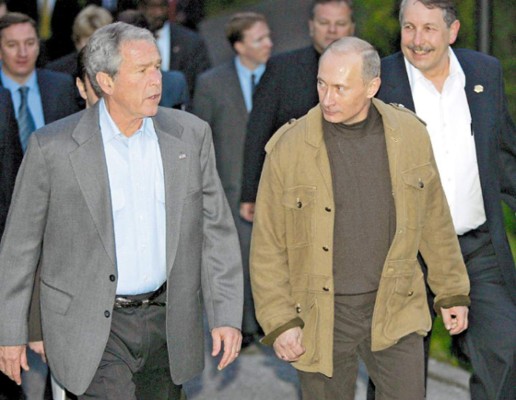 Bush y Putin buscan aclarar sus diferencias