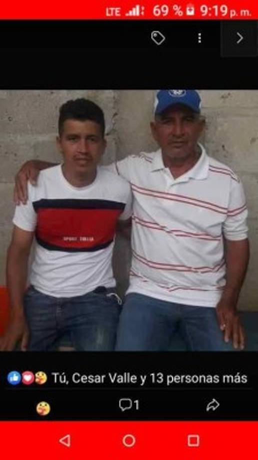 Emiliano Valle agasajó por duplicado: a su padre y abuelo.