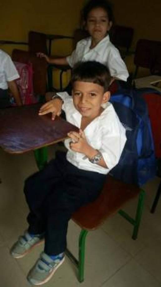 ”Primero quiero ser enfermero y luego pediatría”, dijo.