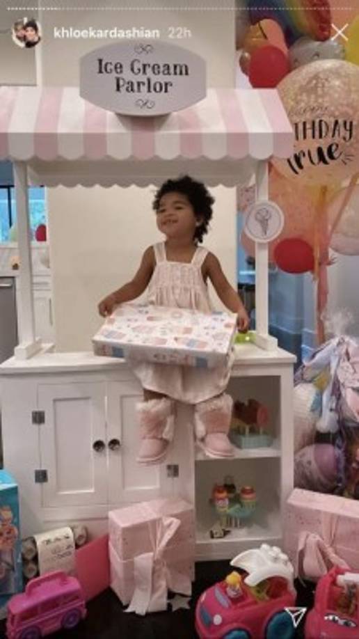 Aunque la historia con el padre de True no terminara como el cuento de hadas que deseaba, debido a las infidelidades del jugador de la NBA.