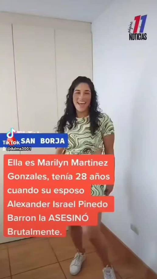 El crimen sucedió en Lima, capital peruana. Los vecinos de la tiktoker escucharon gritos en la casa de la pareja de esposos. Ella pedía auxilio. 