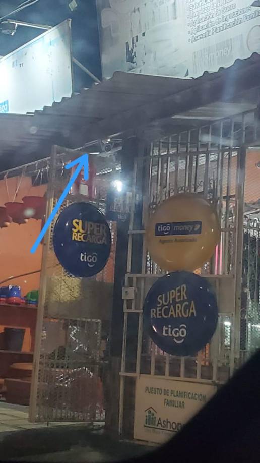 Los miembros de la Pandilla 18, utilizaban dichas cámaras, para vigilar la entrada y salida de policías en Choloma.