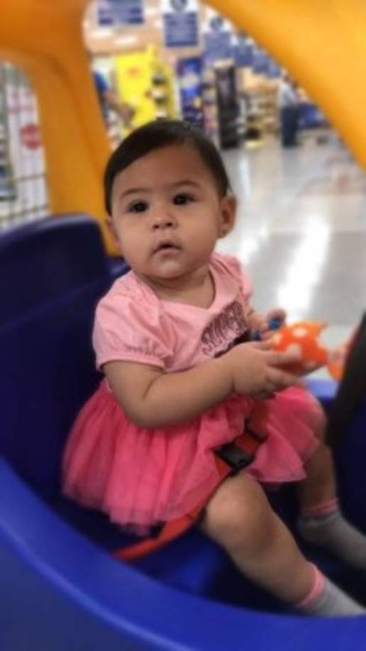 La bella Sofía Alejandra Lara, de un añito, quiere ser bailarina de ballet de grande.